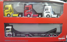 Herpa 1:87 308595 MAN TGX XL E6c camion furgone con 3 camion "Nuovo" (721)