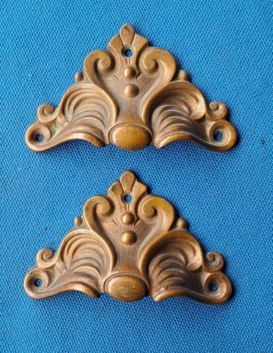 Maniglie antiche ottone - 2,