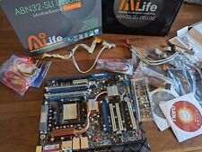 Scheda madre A8N32-SLI ASUS Deluxe Socket 939 NVIDIA AMD basso utilizzo con ram