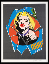Mimmo rotella serigrafia - - ,