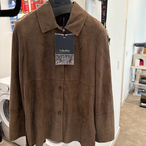 Cappotto pelle marrone max - cappotto,