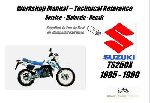 Suzuki ts250x ts250 manuale - suzuki, x