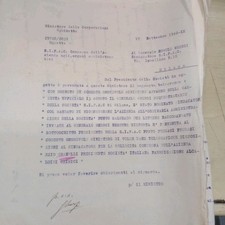 Documenti 1942 Ministro Renato