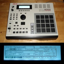 Akai MPC 2000 w/Custom White