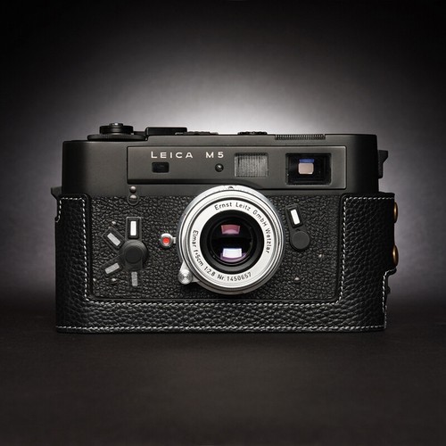 Leica vera pelle mezza - m5,