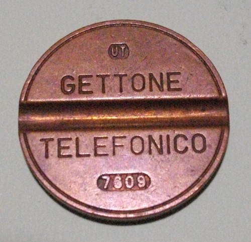 Gettone telefonico sip 7609 - sip,