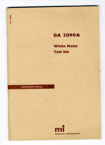 Marconi 2090a white - -,
