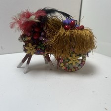 Carrello in legno siciliano