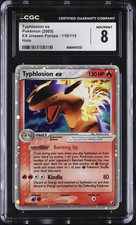 CGC 8 Typhlosion ex 2005 EX