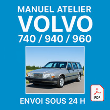 Manuel atelier volvo 740 940 - atelier,