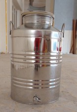 Fusto Serbatoio cisterna acciaio  inox 50L  per vino/olio in ottime condizioni