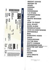 Wilco 2 concert tickets 2016 &