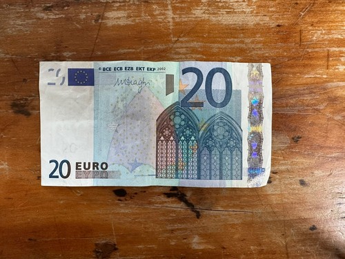 Banconota euro firma - 20,