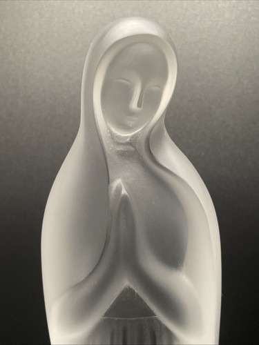 Lalique cristal madonna - lalique, in