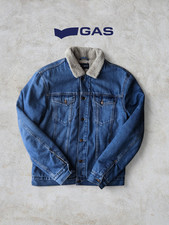 GAS Brand Jeans Jacket w/ Faux