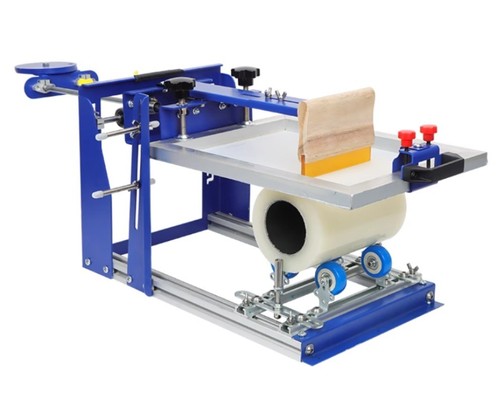 Stampante serigrafica curva