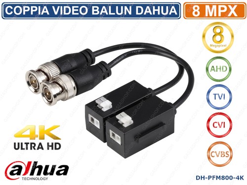 Dahua coppia video - video, balun
