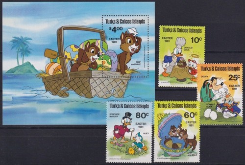 Ex62840 turks caicos - &, mnh