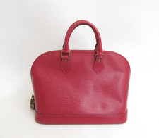 Autentica borsa a mano Louis Vuitton Epi Alma #37781