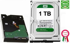 HARD DISK 1 TB WESTERN DIGITAL GREEN & HARD DRIVE SATA 3,5'' COMPUTER DESKTOP