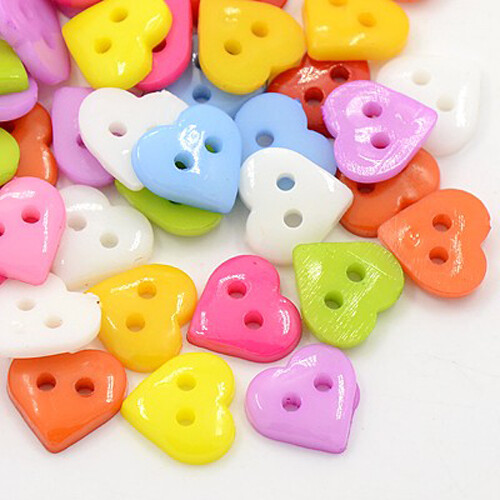 Bottoni cuore san - cuore,