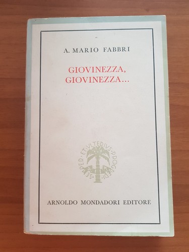 Libro giovinezza - , a