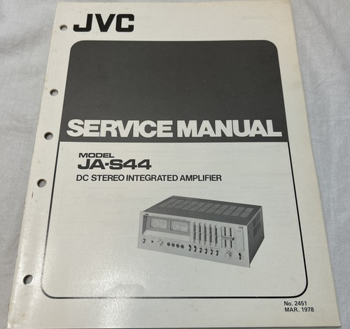 Amplificatore jvc s44 - amplificatore,
