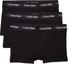 Calvin Klein Uomo Pantaloncini Boxer Vita Bassa Confezione da 3 Intimo