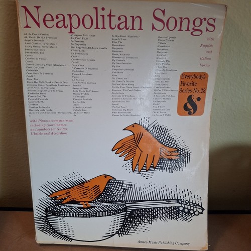 Vintage 1938 neapolitan - vintage, songs