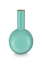 VASO ARREDO IN METALLO VERDE