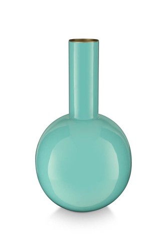 Vaso arredo metallo verde - arredo,