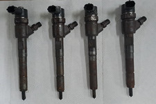 Iniettori Bosch 4x Opel Corsa D 1.3 Multijet Diesel Usato Originale