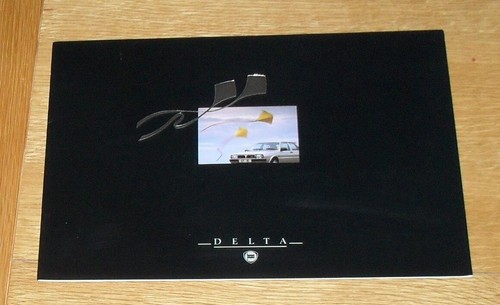 Brochure lancia delta 1989 - lancia,