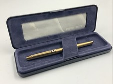 Paper Mate, vintage 1970 gold plated fountain pen, Mint Condition, F NIB