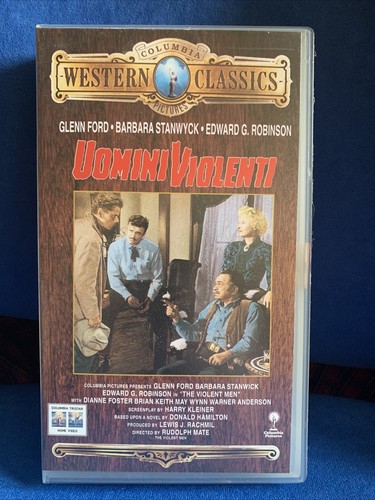 Vhs uomini violenti western - uomini,