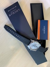 Locman Stealth Quartz Usato Con Cinturino Originale In Gomma e in acciaio