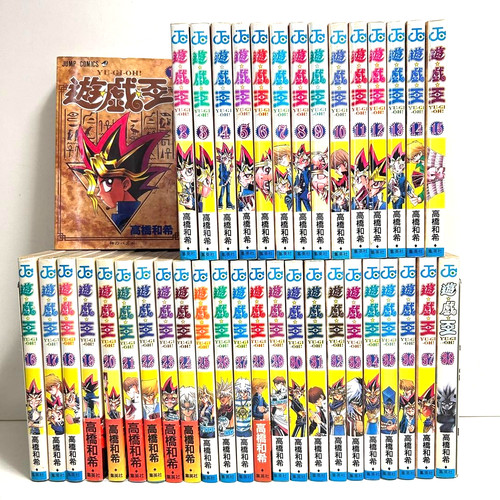 Vol 1 38 set manga - yu-gi-oh!, vol.1-38