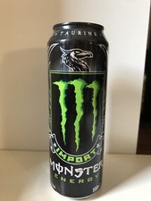 lattina rara monster energy import. lattina americana da collezione vuota