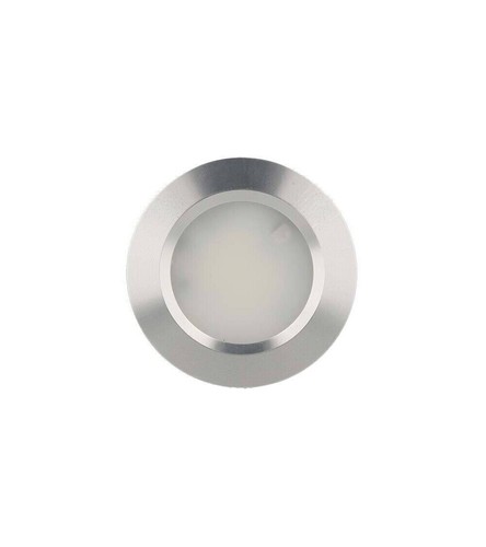 Faretto led tondo silver - faretto,