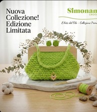 Pochette Verde Uncinetto