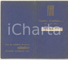 1953 FIAT Filiale MILANO