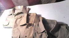 Lotto 3 camice militari unisex ITALIANE anni 80 taglia 48 unisex mis EI 15  1/2