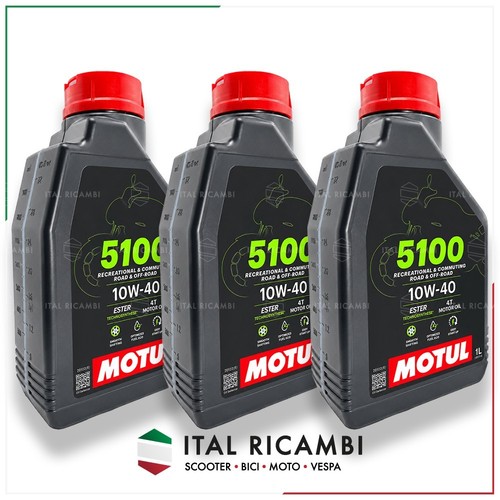 Kit litri olio motul 5100 - litri,