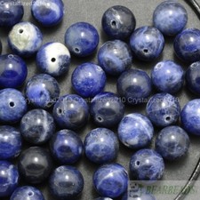 Pietra preziosa diaspro sodalite naturale perline tonde 4mm 6mm 8mm 10mm 12mm 14mm 15,5"