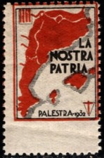 1932 Spagna Poster Francobollo