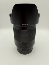 Sony Zeiss Vario-Tessar FE 24-70 mm f/4 obiettivo e paralume attacco E full frame ZA OSS
