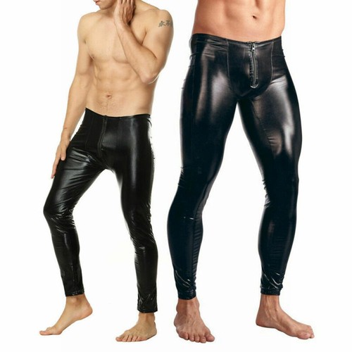 Pantalone aderente pelle - aderente, in