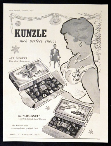 Cioccolatini kunzle 1956 - cioccolatini,