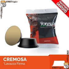 100 Cialde Capsule Caffè Toraldo Miscela Cremosa compatibili Lavazza Firma