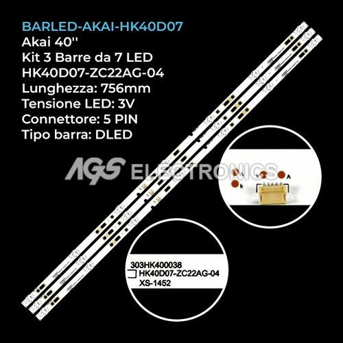Kit barre strip led tv - kit,